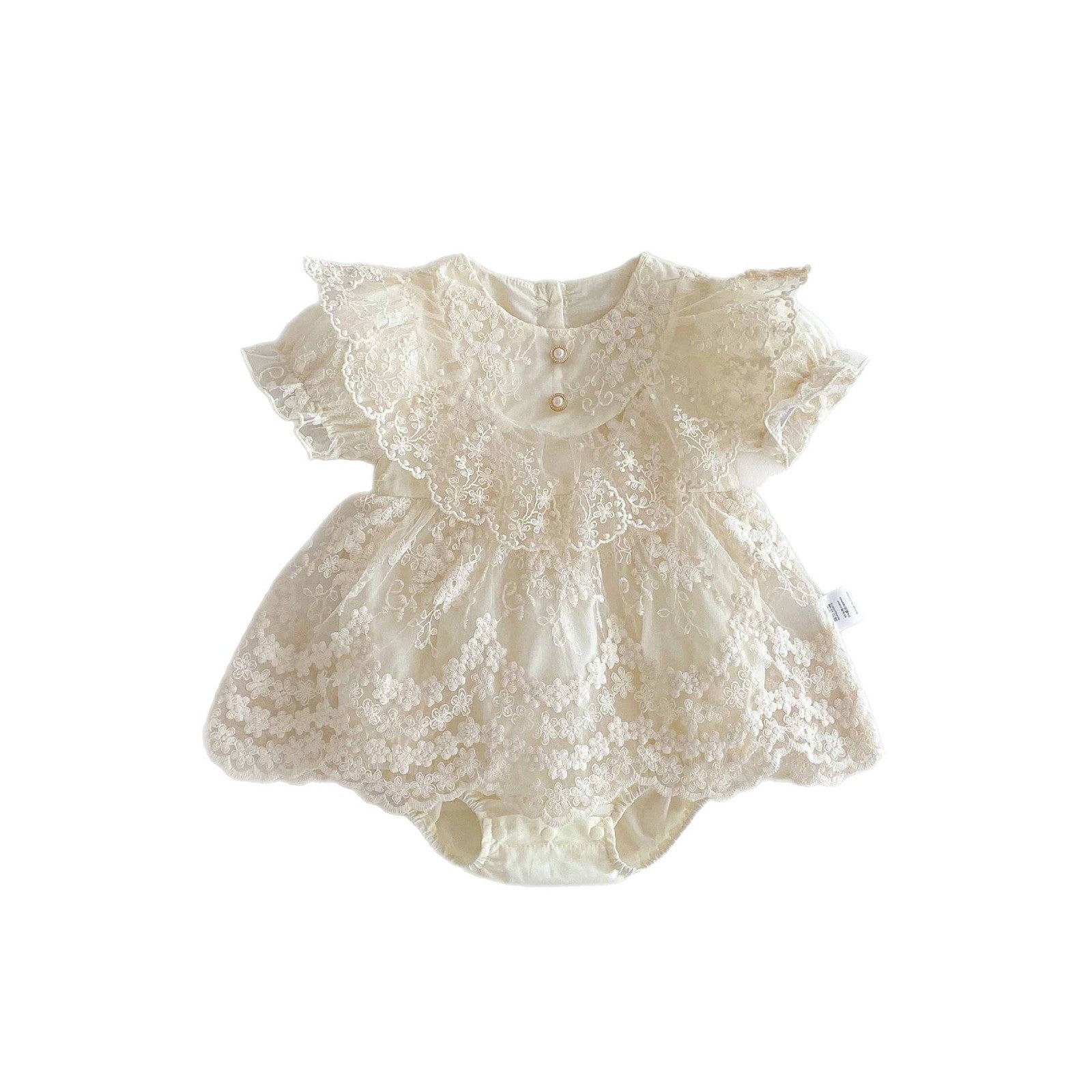 Baby Clothes Romper Summer Sweet Princess Onesie Dress 1st Birthday Outfit Newborn Cotton Bodysuit